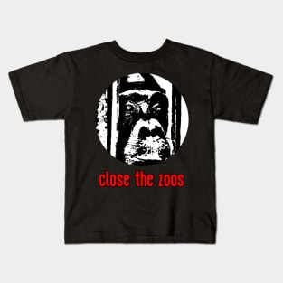 Close The Zoos Kids T-Shirt